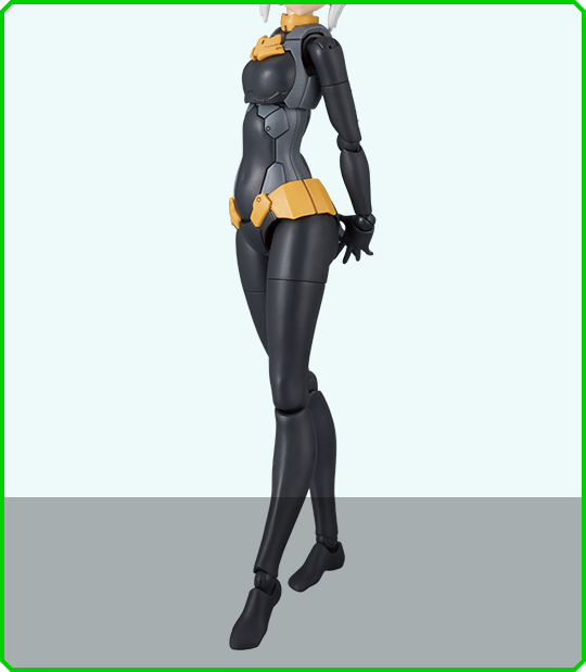 手部配件＆腿部配件［白色/黑色］