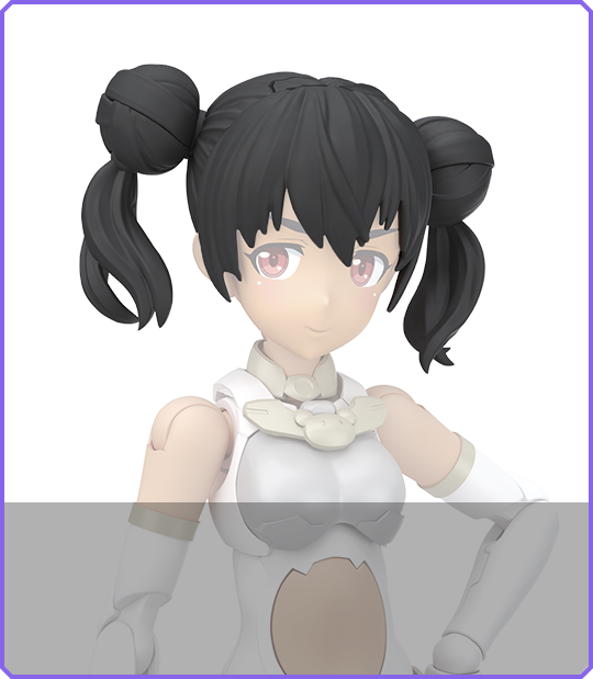 双马尾7［黑色1］